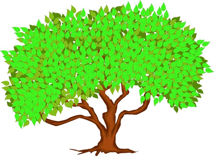 Vector free vector tree beautiful