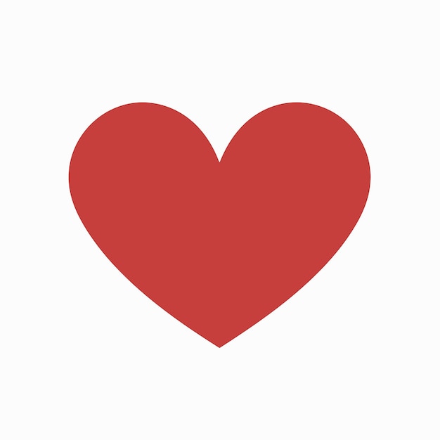 Vector free vector trendy design heart shape logo symbol label