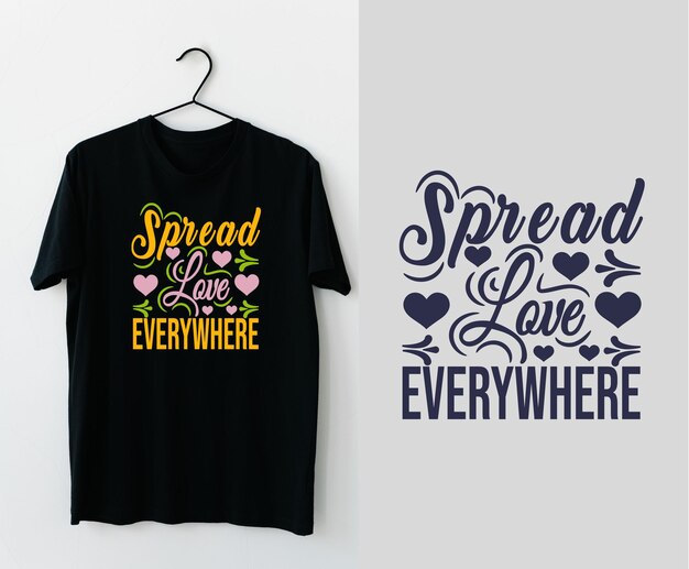 Free vector Typography tshirt design