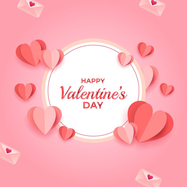 Free vector valentines day background