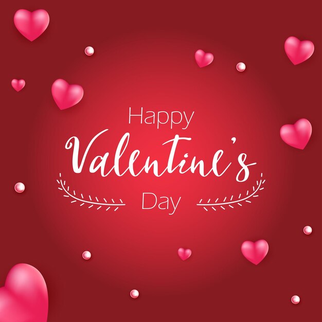 Free vector valentines day background