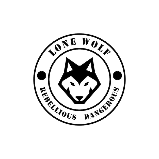 Free vector wolf logo collection