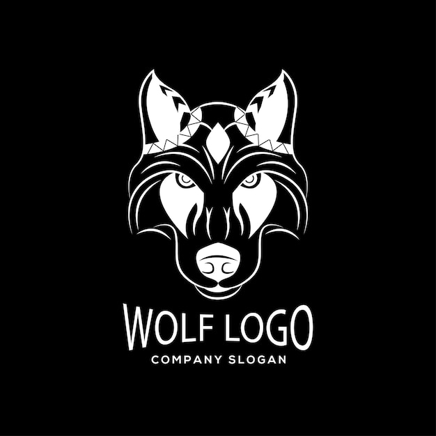 Free vector wolf logo collection