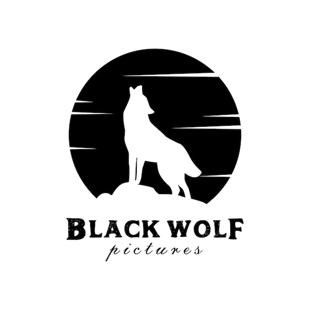 Free vector wolf logo collection