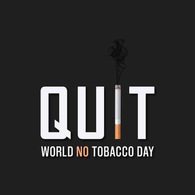 Vector free vector world no tobacco day illustration