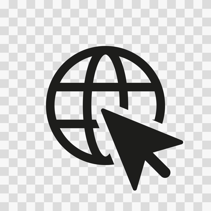 Free vector www icon globe click mouse