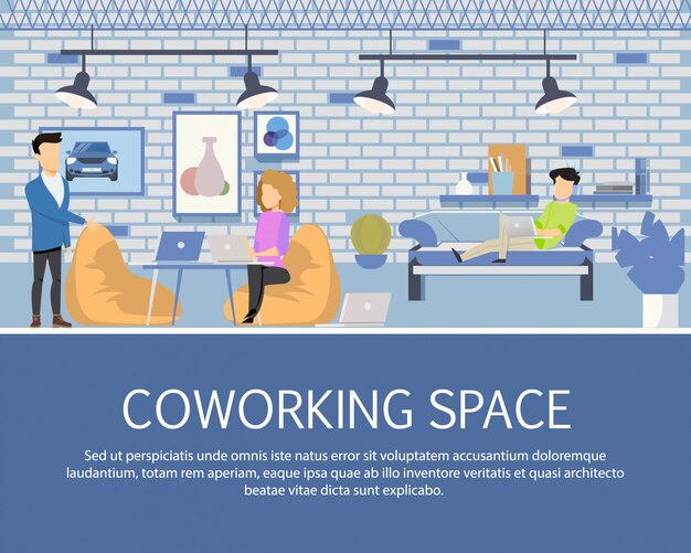 Coworking Space Banner의 프리랜서 활동