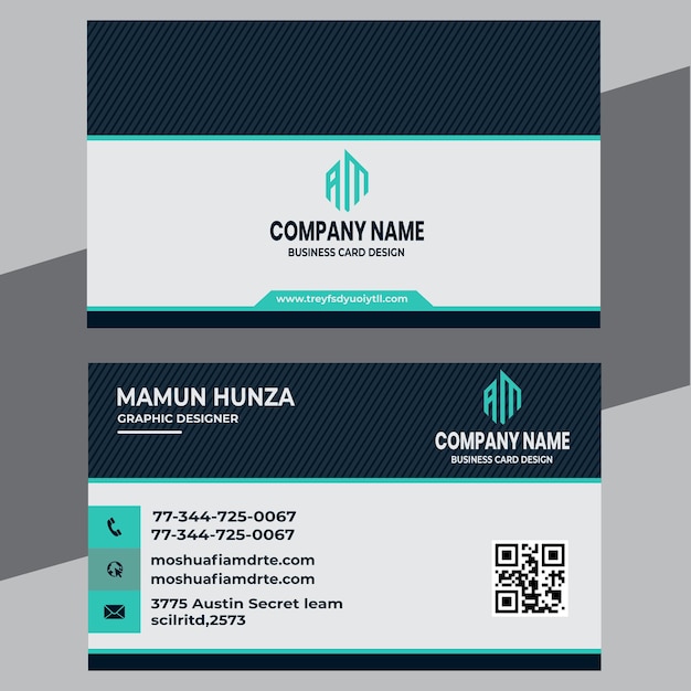 Vector freepik business card