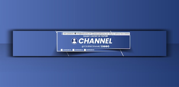 freevectorgradientyoutubehorizontalbanner