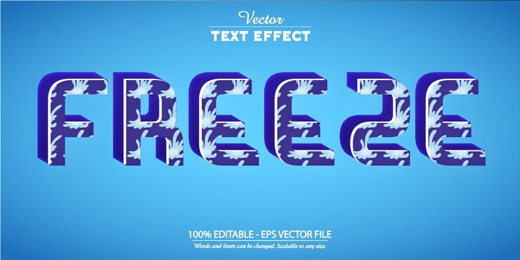 Vector 텍스트 효과 편집 가능한 만화 텍스트 스타일 고정