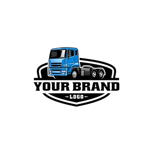 freight delivery truck semi truck dump truck isolated vector