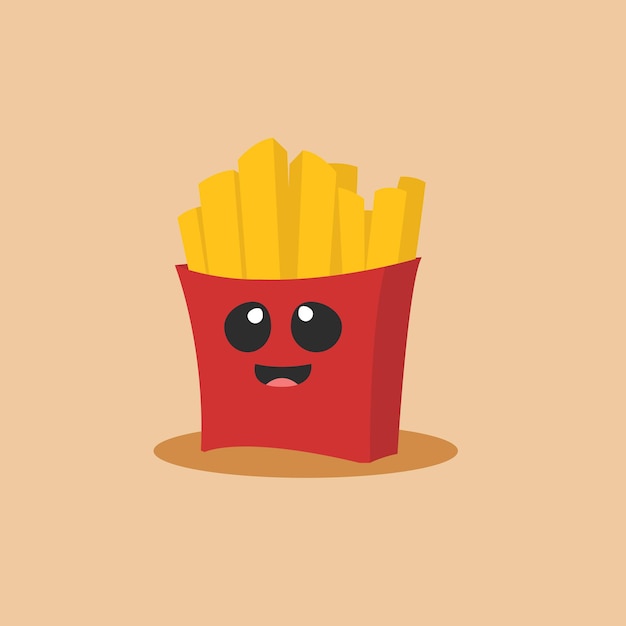 Vector french fries