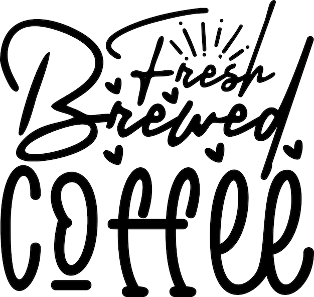 Premium Vector | Fresh brewed coffee