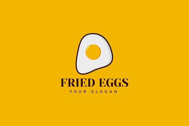 fresh egg logo template designs, yummy egg logo vector illustration