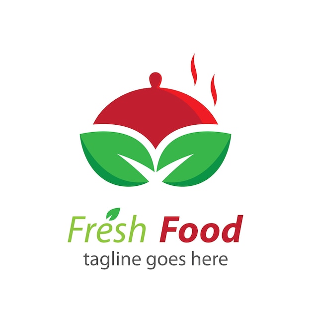 Fresh food logo images illustration