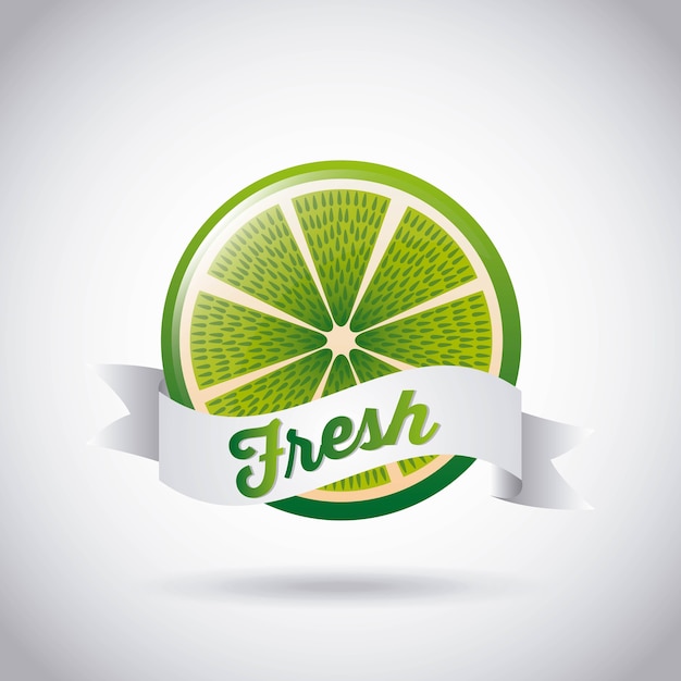 Vector fresh fruit design