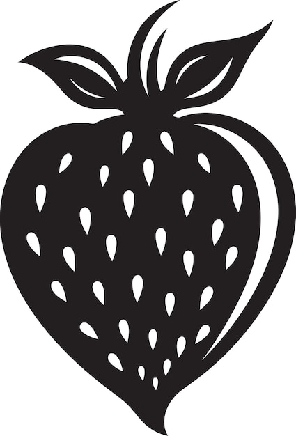 Vector fresh fusion strawberry symbol scarlet sizzle strawberry logo