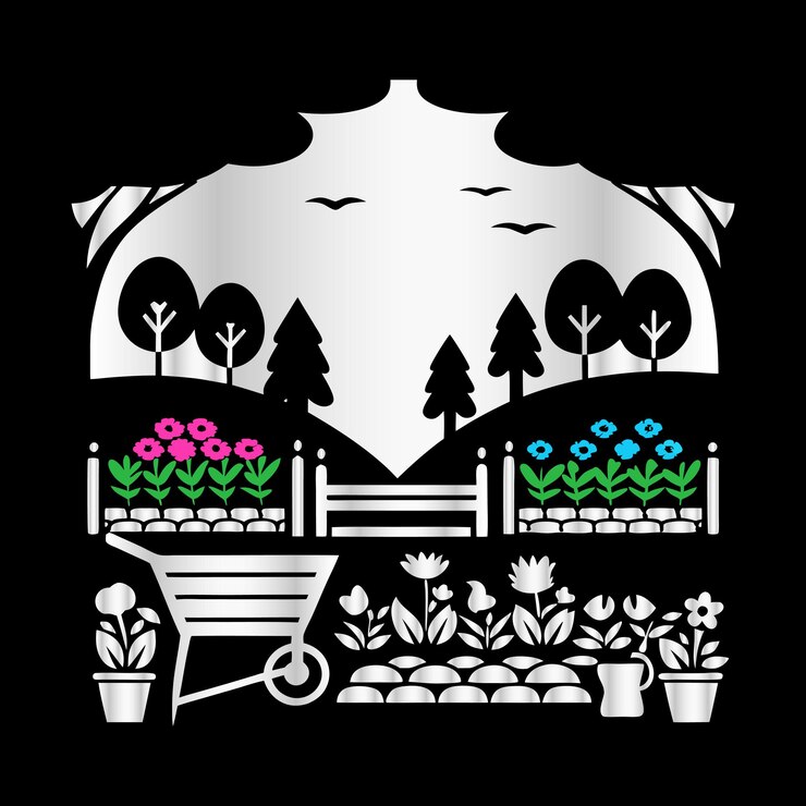 वेक्टर fresh gardening nature logo simple bio lawn symbol for evergreen green growth designs