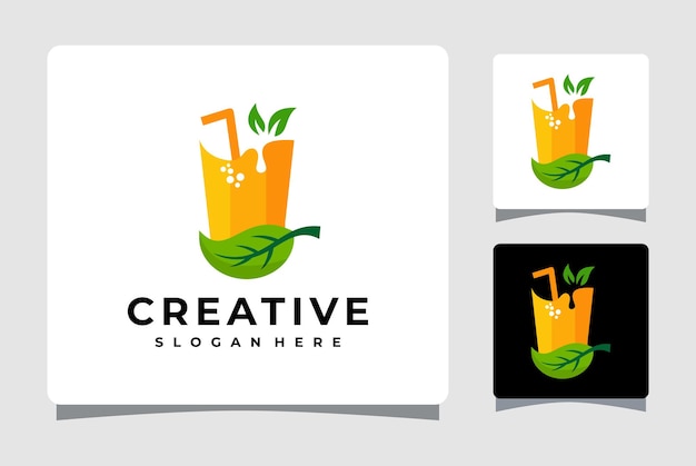 Fresh Juice Logo Template Design Inspiration