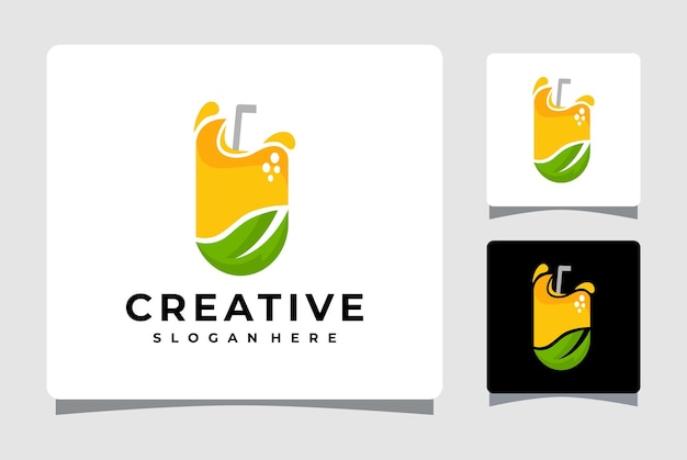 Fresh Juice Logo Template Design Inspiration