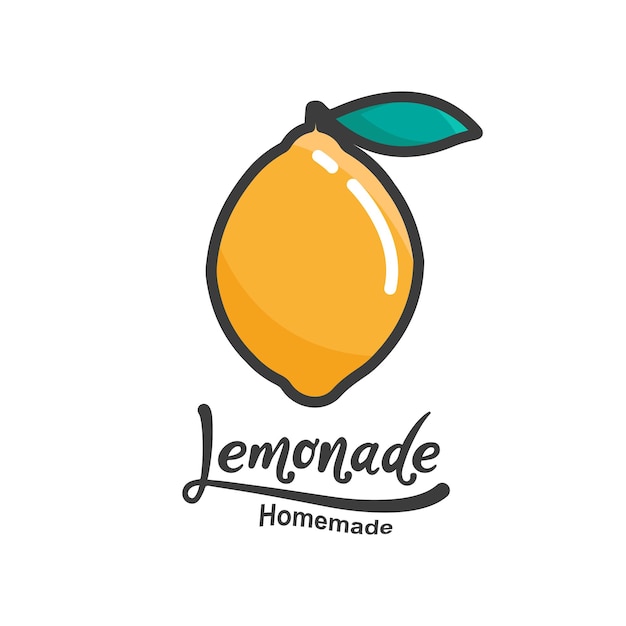 Fresh lemonade logo design for your brand or business