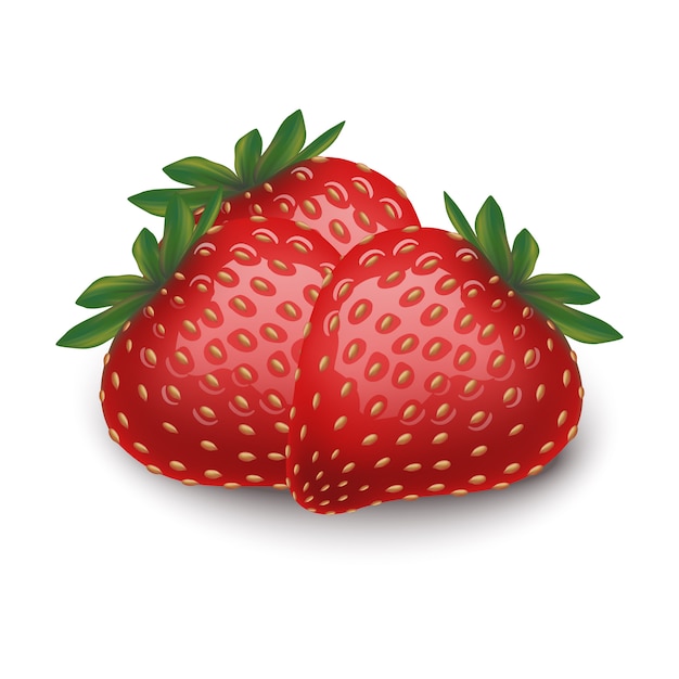 fresh strawberries