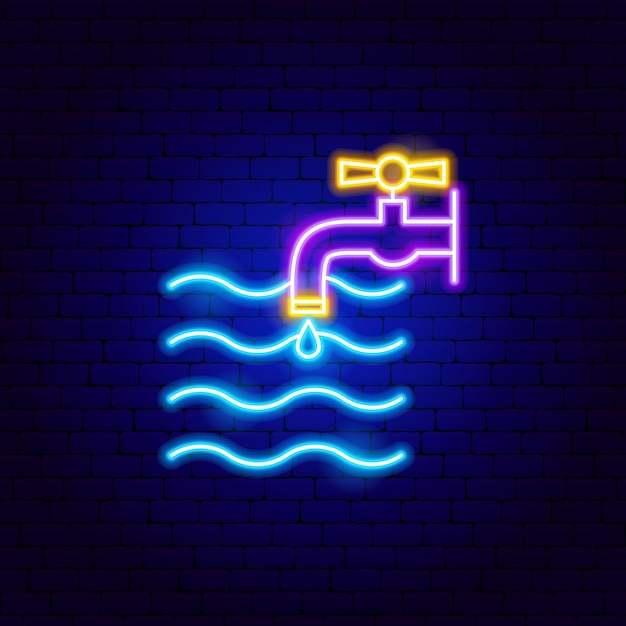 Fresh Water Neon Sign