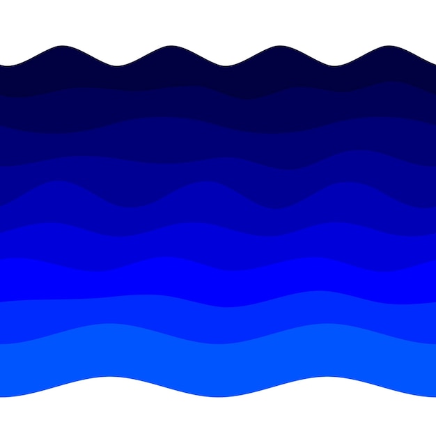 벡터 신선도 자연 테마 파란색 요소 디자인 원활한 웨이브의 신선한 물 배경 제목 앞 레이블 벡터 그림 eps10의 meshedge 아래 페이지의 오버레이 배경에 대 한 추상 물결 모양