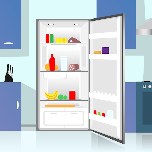 Vector fridge