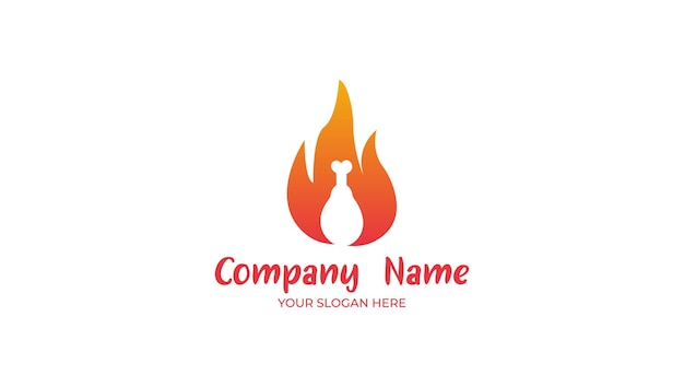 Premium Vector Fried Chicken Fast Food Logo premium-vector-fried-chicken-fast-food-logo