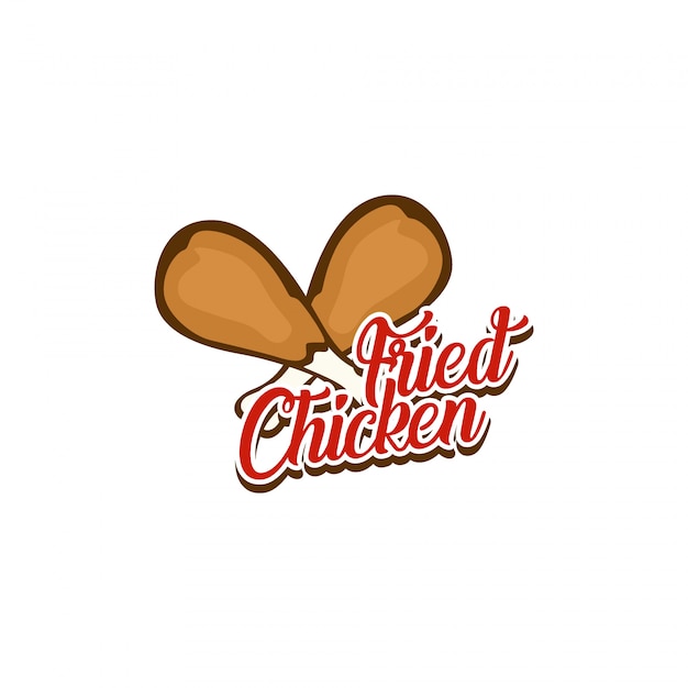 Fried chicken logo