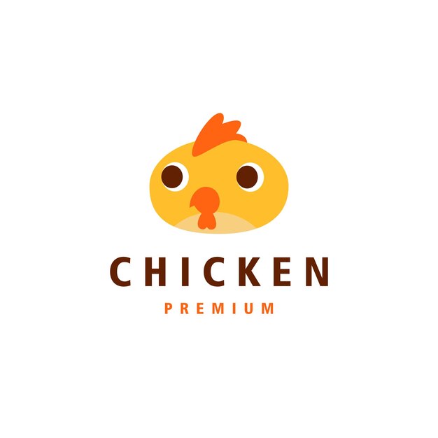 Fried chicken logo