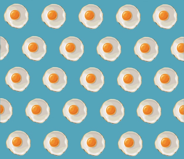 Fried Egg background