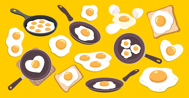 FRIED EGG OMELET SET