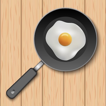 Download Fried Egg, Pan, Egg. Royalty-Free Vector Graphic - Pixabay