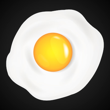 Fried Egg Illustration, Food, Eggs, Element PNG Transparent Clipart Image  and PSD File for Free Download