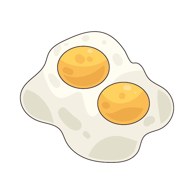 Fried eggs