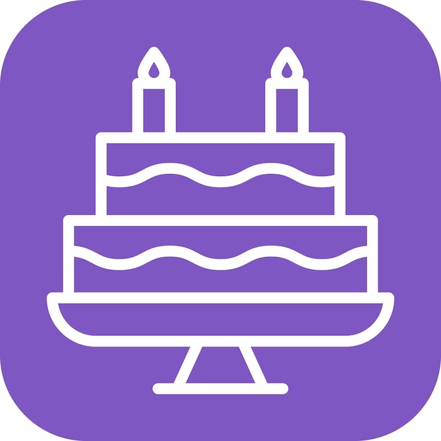 Friendship Cake icon vector image Can be used for Friendship