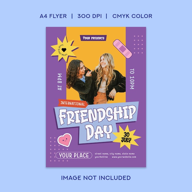 Friendship Day Flyer