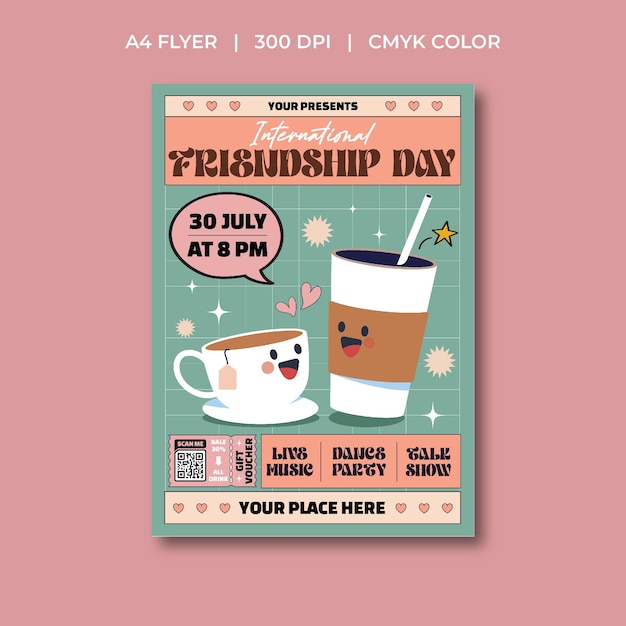 Friendship day Flyer