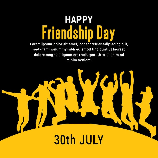 friendship day international friendship day friends forever friendship day design