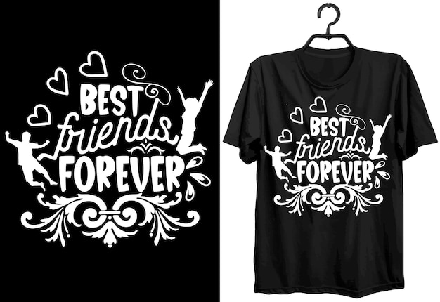 Friendship Day Tshirt Design Funny Gift Happy Friendship Day Tshirt Design For Friend Lovers