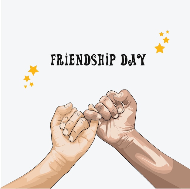 Vector friendship day