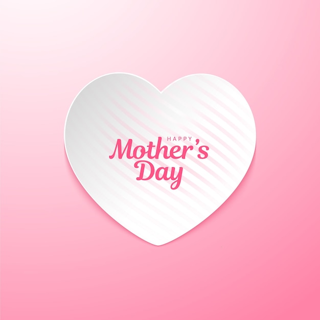 Fris bloemdessin van happy mothers day met tekst ''greeting for mothers''