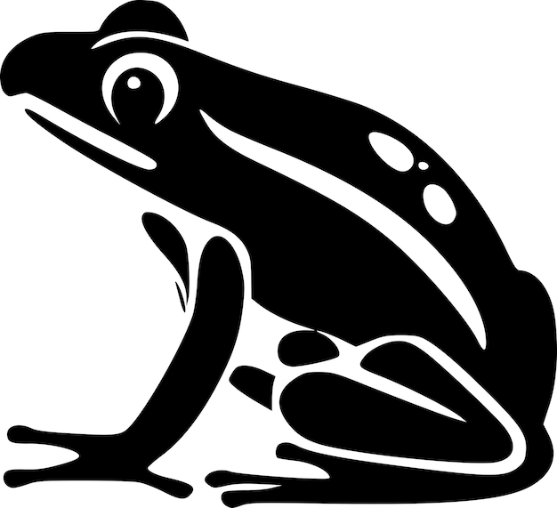 Vector frog high quality vector logo vector illustration ideal for tshirt graphic