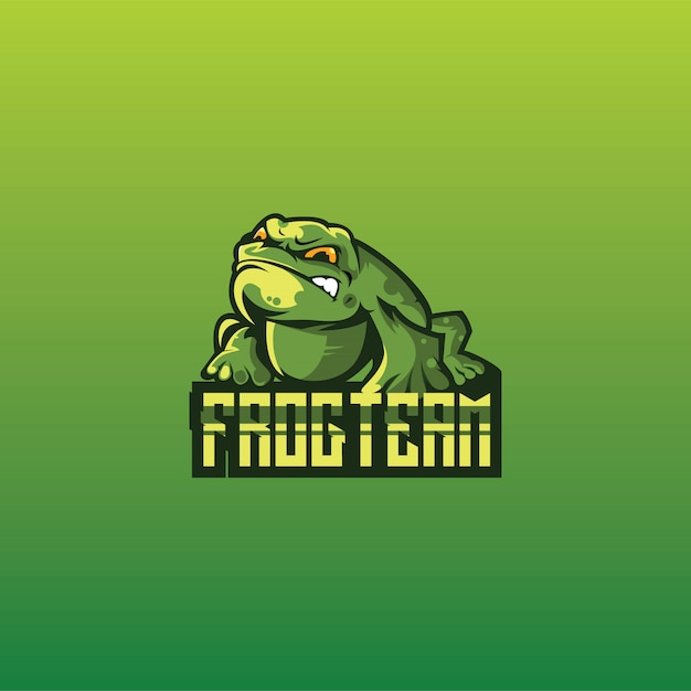 frog logo gaming esport