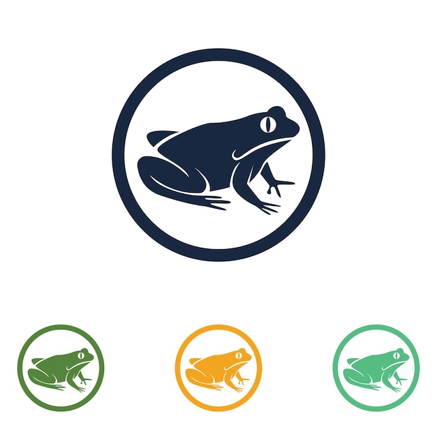 Frog logo and symbol