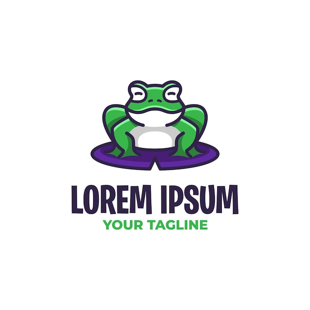 FROG LOGO TEMPLATE