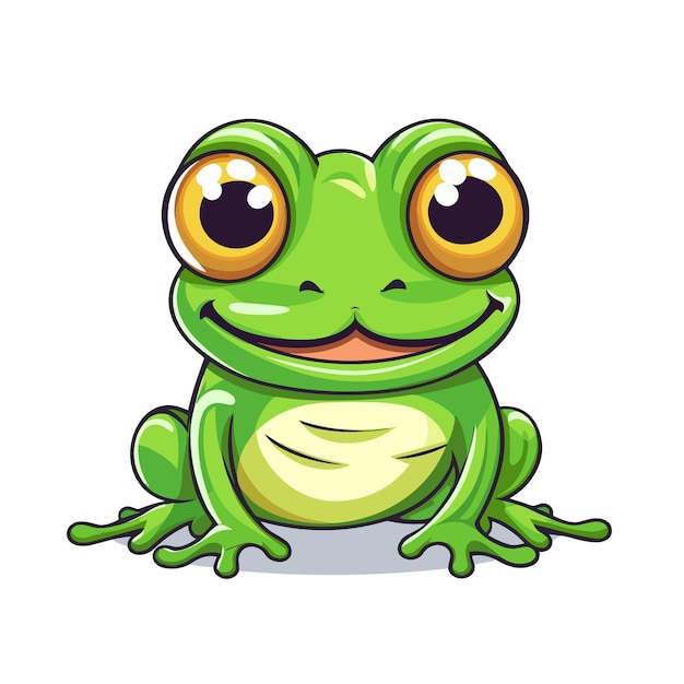 Frog mascot Logo