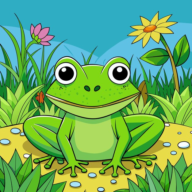 Froglet croaking froggy bullfrog amphibian toads leapfrog ecology wildlife